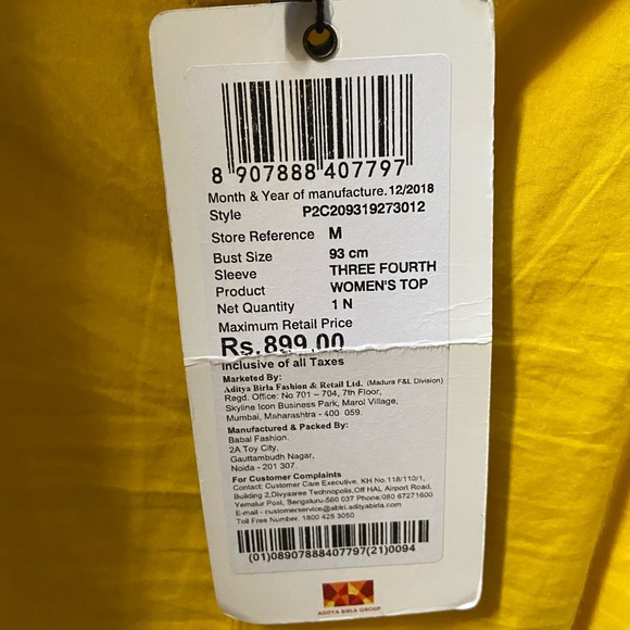 People Tops. Size- M - Picture 10 of 11